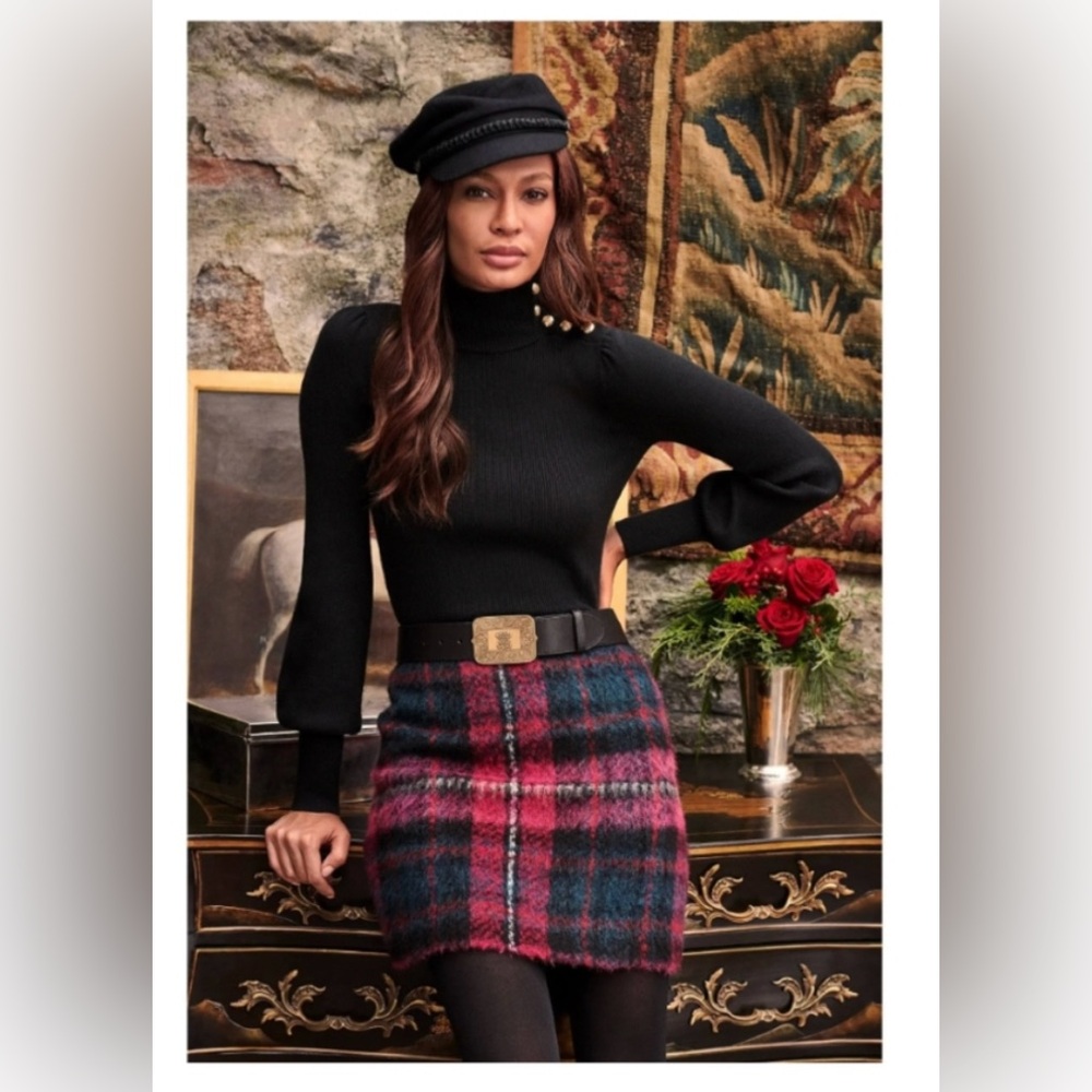 Ralph Lauren 🩷Plaid mini skirt Size 16 ⭐️ NWT